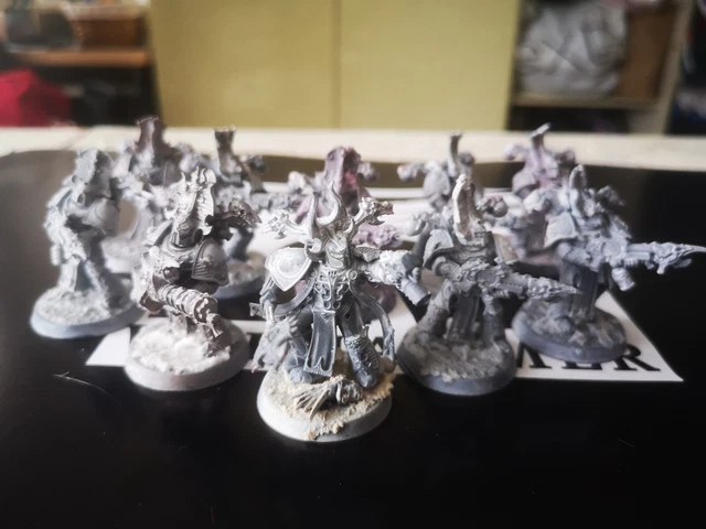 Lot De Space Marines Warhammer 40k – Pièces D'occasion Partiellement Montées/peintes