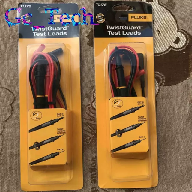 Genuine FLUKE TL175 TWISTGUARD Test Leads A4GE 3