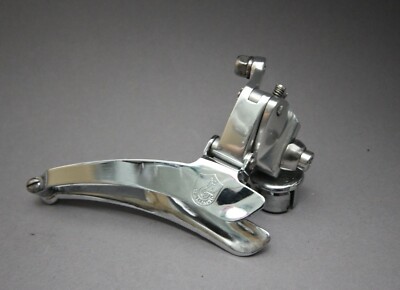 VGC!!! Braze-on VINTAGE CAMPAGNOLO C RECORD front derailleur 