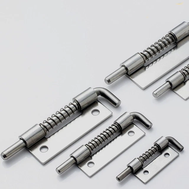 ANTI-THEFT SPRING LOADED Door Lock Bolts Gate Safety Lock Home Hardware ...