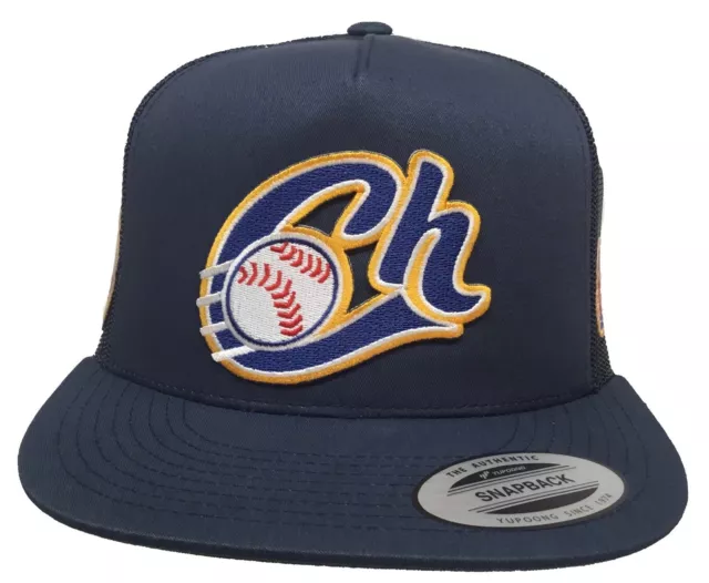 Charros De Jalisco 3 Logos Hat Navy Mesh Mexico Logo Federal El Chapo Guzman