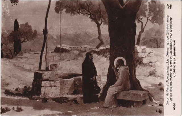 CPA AK MONTENARD Le Christ et la Samaritaine Salon de Paris (378742)