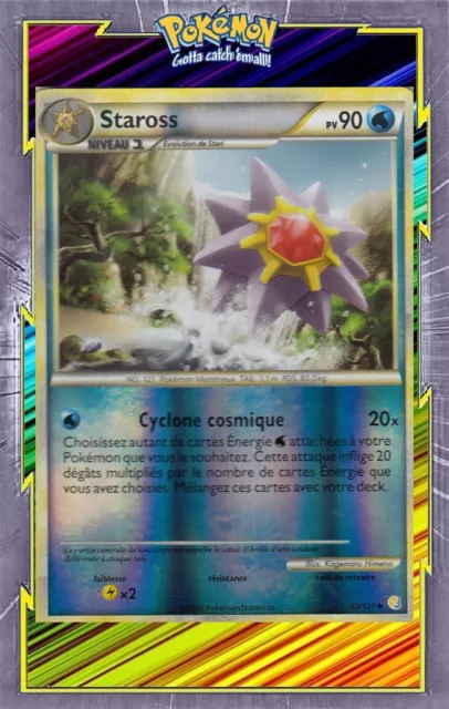 Staross Reverse - HS01:HeartGold SoulSilver-53/123-Carte Pokemon Française