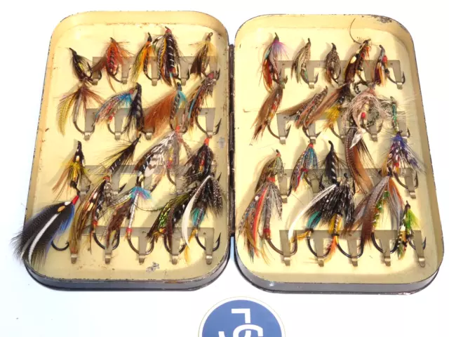 Special Rare Antique Hardy ” Test Montagu 拾い ” Fly Box For