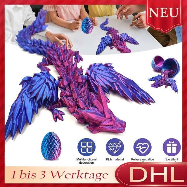 Deko Drachen Figur 'Energy' – 8 Cm Hoch, Blau, In Yoga-Pose, Aus Kunstharz – Fantasy-Geschenk