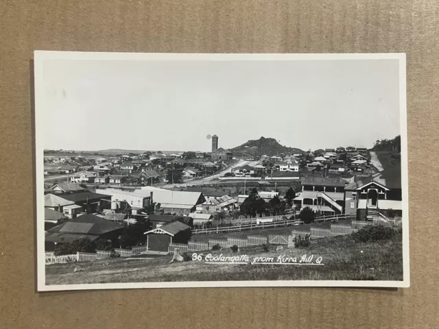 Postcard RPPC Coolangatta Australia Queensland QLD Gold Coast From Kirra Hill