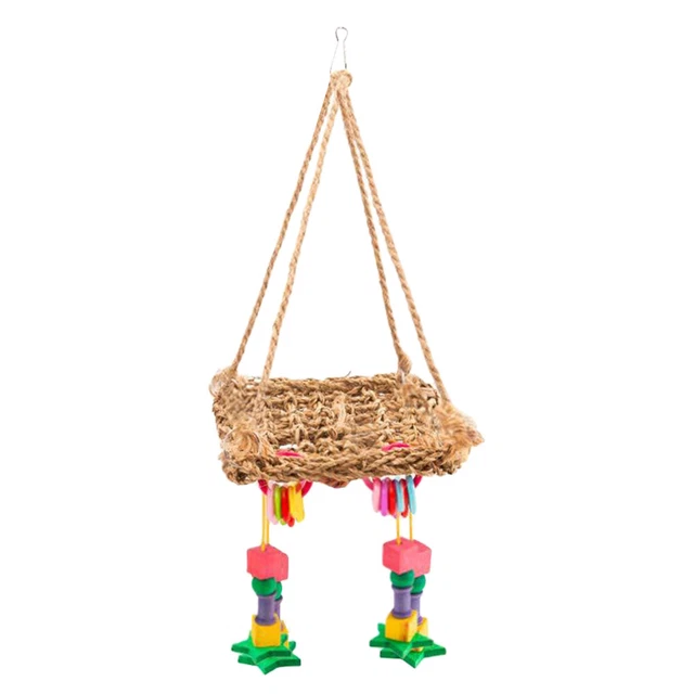 1pc Vogelnest Papagei Spielzeug Papagei Biss Spielzeug Wellensittiche Spielzeug