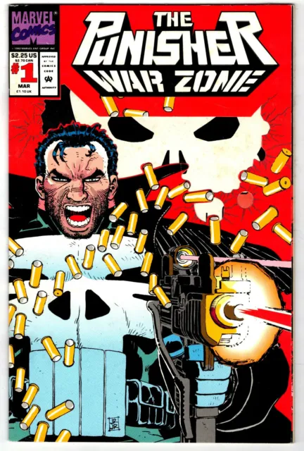 PUNISHER WAR ZONE # 1  Marvel 1992 (fn)  C