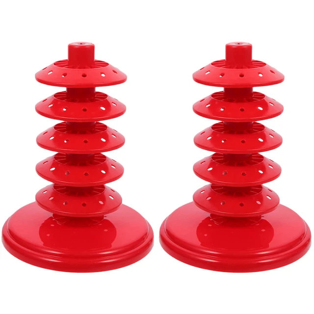 2 piezas Sensible Liruleta Soporte Coleccionar Pantalla Estante Liruleta Ajustable -
