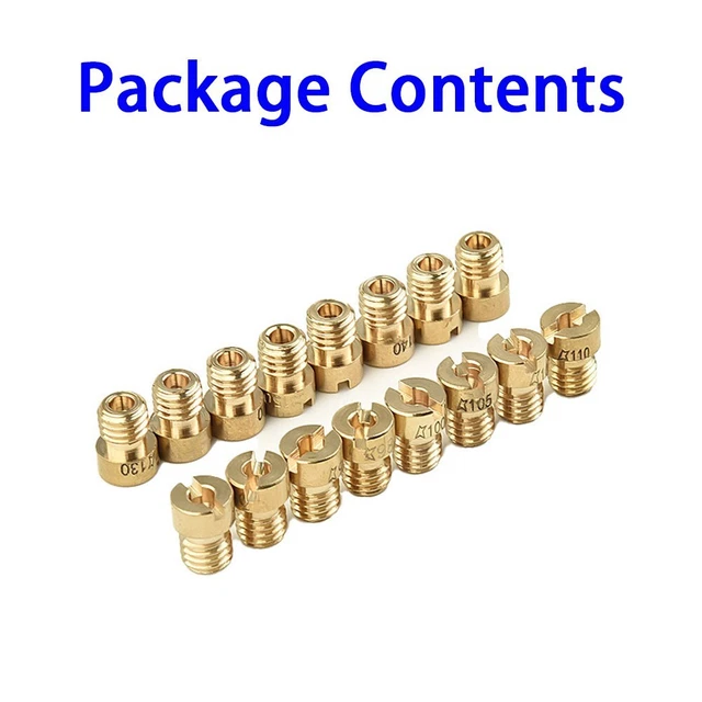 Equipaggiamento ugello principale carburatore kit metallo fissaggio CVK ricambio pezzo di ricambio