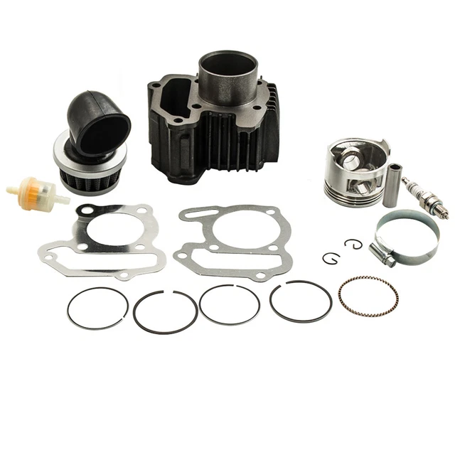 ALL-CARB 50cc Cylinder Piston Gasket Head Top End Kit For Yamaha - Foto 2