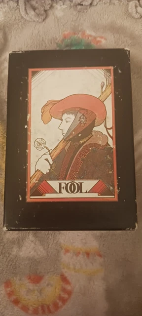 VINTAGE AQUARIAN TAROT Card Deck Entitled The Fool 1970