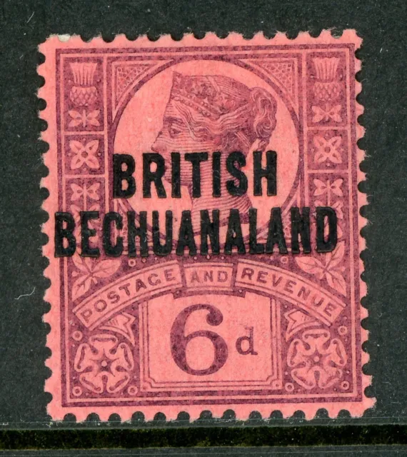 Bechuanaland  1891 British Colony QV 6p SG #36 Mint A853