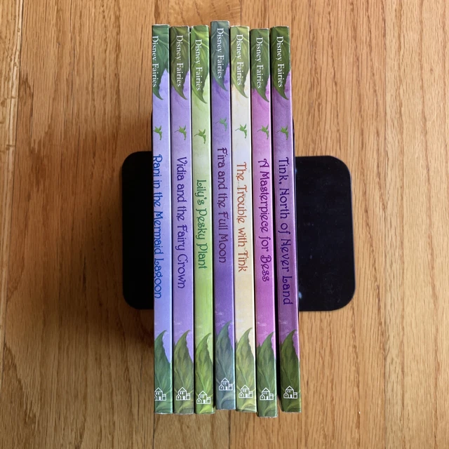 Lot of 7 Disney Fairies Series Chapter PB Books Tink Lily Fira Vidia Rani