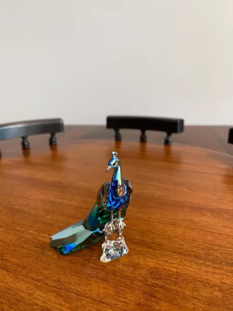 Swarovski Crystal Figurine - SCS Peacock (#1145553 L.E., MIB) 
