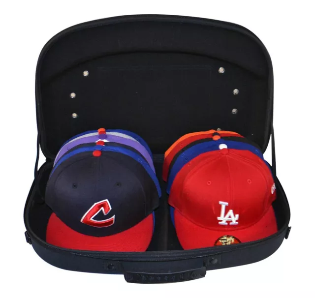 Travel  Carrier Case for New Era 5950 MLB NFL NBA - Multi Use up to 14 Hats 2