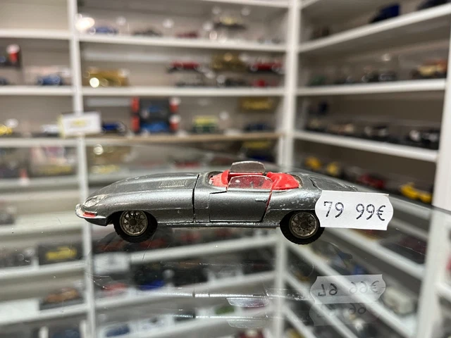 TEKNO 926 Jaguar Type-E Cabriolet – Miniature Avec Boîte – Reproduction Soignée