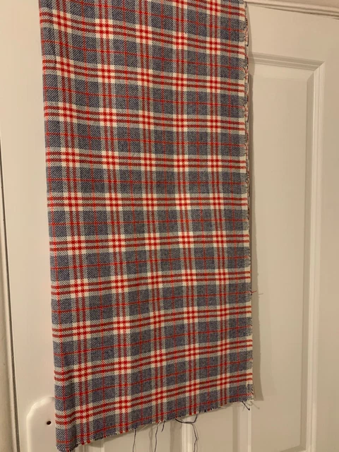 Vintage Scottish Fabric Lovely Subtle Colours & Design  New