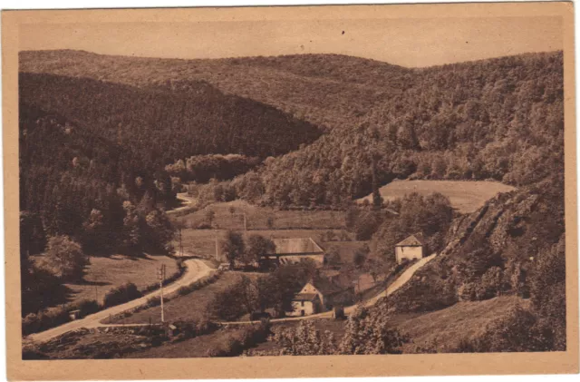 71 - cpa - la vallée de la Canche aux VIOLLOTS (A323)