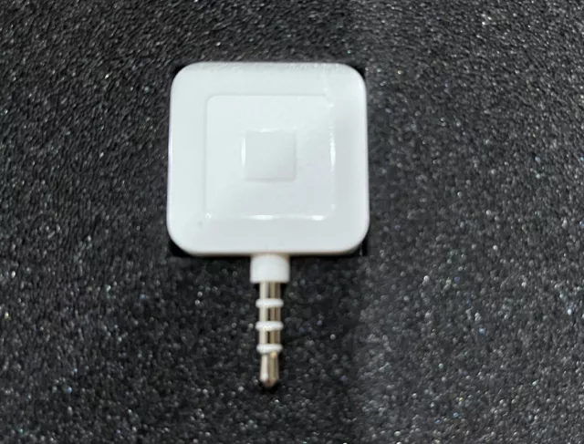 Square Credit Card Reader For iPhone/Android 3.5mm Headphone Jack Connector NEW