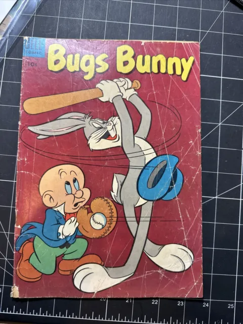 Vintage BUGS BUNNY #42 Dell Publishing 1955 Low Grade