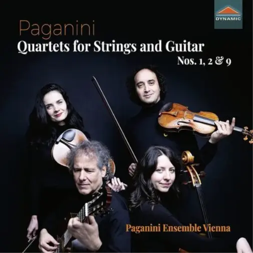 Nicolo Paganini Paganini: Quartets for Strings and Guitar, Nos. 1, 2 & 9 (CD)
