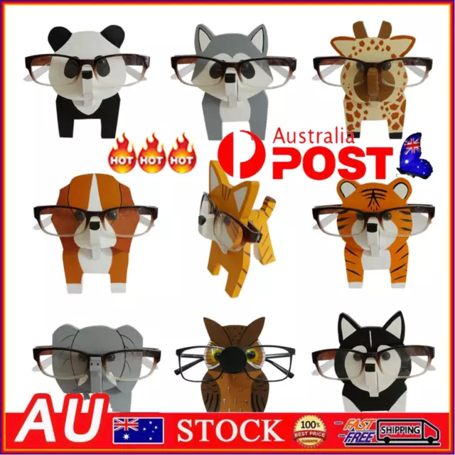 Eyeglasses Holder Eye Glasses Display Stand Animal Sunglasses Rack Decoration AU