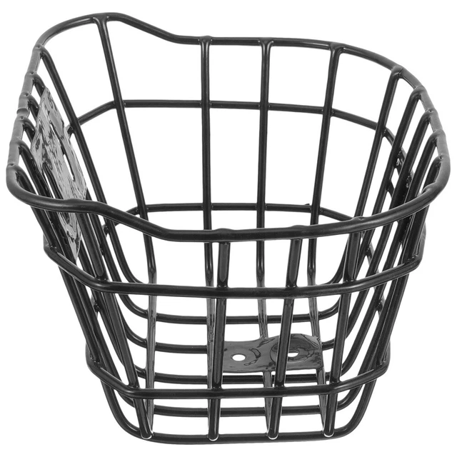 Panier Avant Suspendu Pour Trottinette électrique Ou Vélo – Acier Noir – Neuf