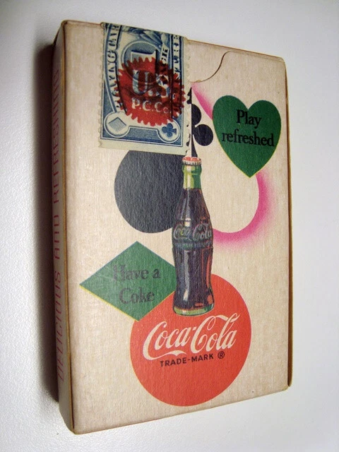 1951 Sealed Deck of Coca-Cola Playing Cards
