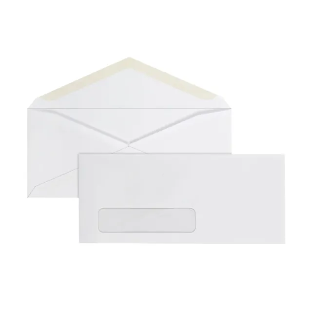 Office Depot Envelopes Window On Bottom Left, #10, 20-Pack