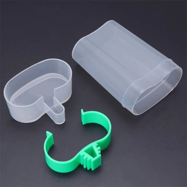 Bird Waterer Transparent Safe Bird Water Dispenser For Parrots