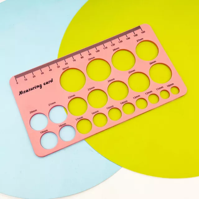 Mothers Nipple Measurement Ruler Flexible Silicone Breast Flange Measuring Tool
