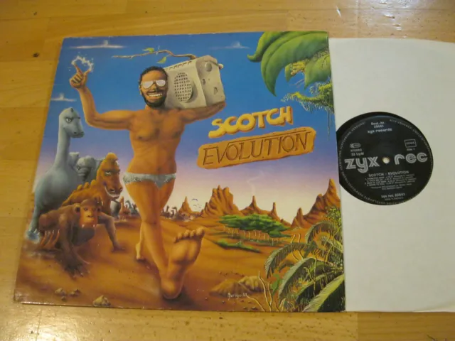 LP Scotch Evolution Disco Band Komburn Vinyl ZYX Records 20041