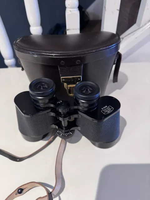 Pair Of Zeiss 8x50 B Binoculars With Original Case