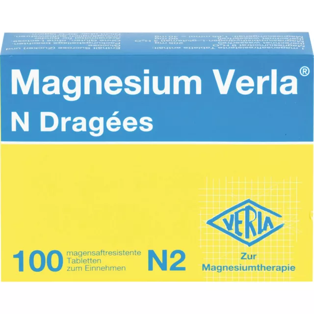 Magnesium Verla N Dragees, 100 St. Tabletten 3554934
