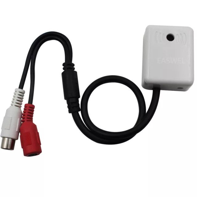 Audio Sound Microphone Cord for FLOUREON 4CH 960H 900TVL Camera Security System