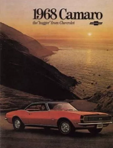 CAMARO 1968 Sales Brochure 68