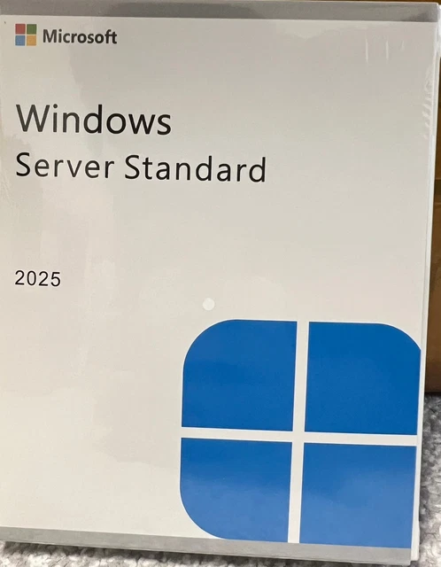 WINDOWS SERVER 2025 standard 16 core 64 bit Key+ USB £83.91 - PicClick UK