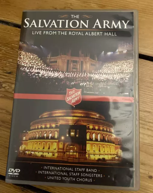 The Salvation Army - Live from the Royal Albert Hall DVD, Region 0