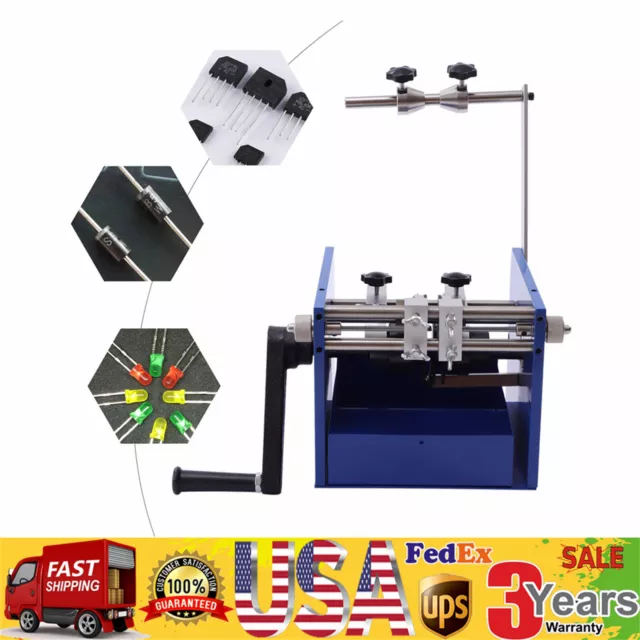 U Type Resistor Axial Lead Bend Cut & Form Machine Bending Machine