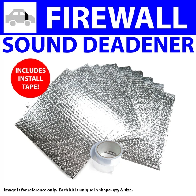 Heat & Sound Deadener Early Cars 1900 - 1927 Firewall Kit + Seam Tape 11196Cm2