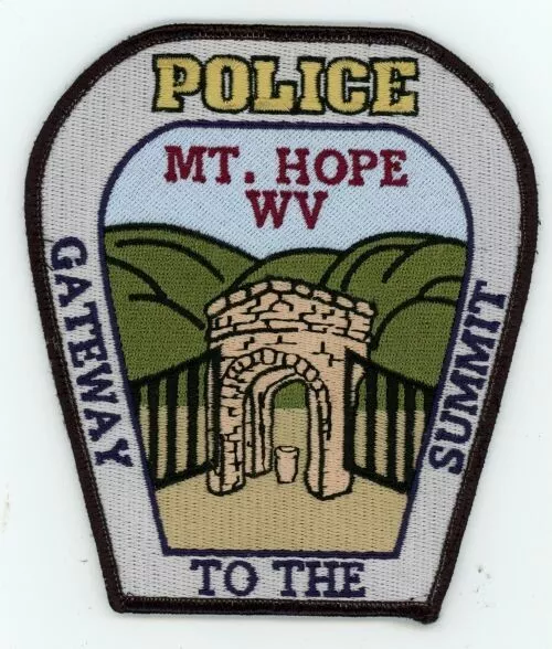 West Virginia Wv Mt Hope Police Nice Shoulder Patch Sheriff