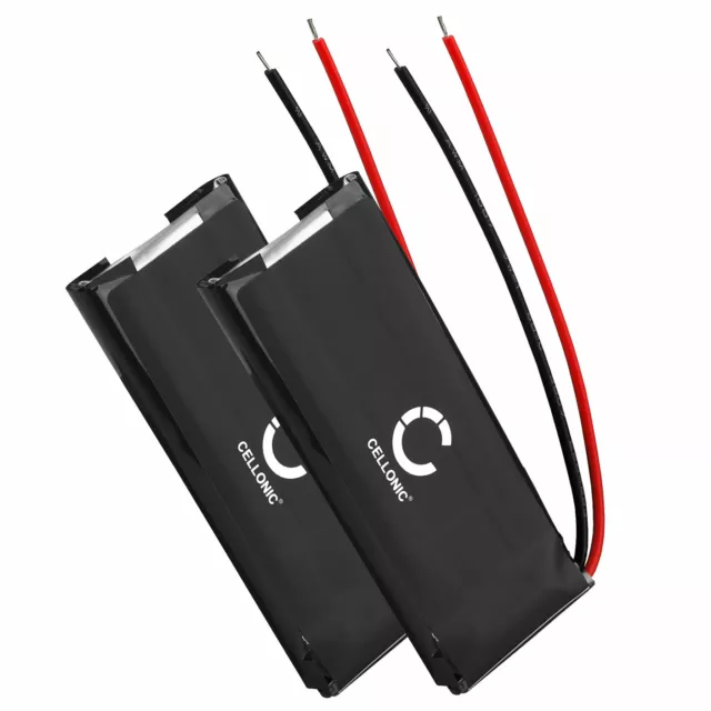 2x Ersatz Akku für Cardo Scala Rider Q3 Scala Rider Solo Scala Rider FM 320mAh