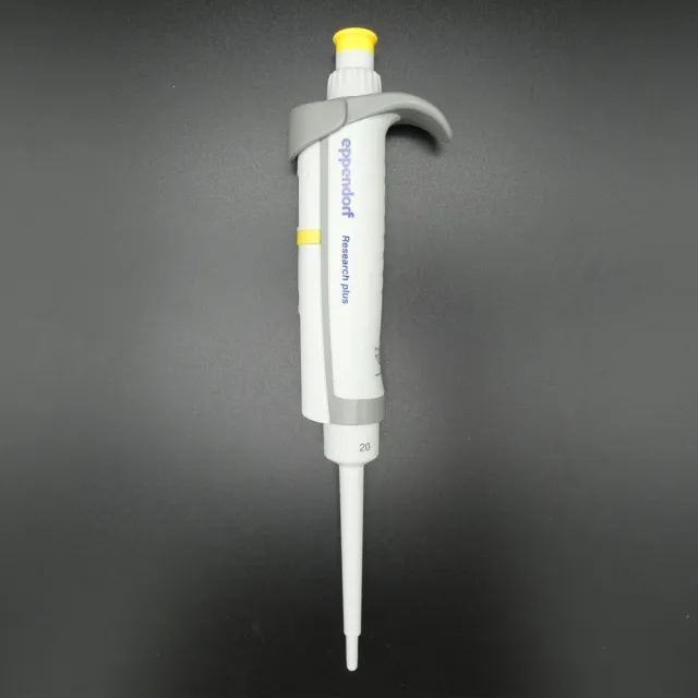 Eppendorf Research Plus Pipette, 2-20ul, Single Channel, Yellow