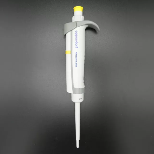 Eppendorf Research Plus Pipette, 2-20ul, Single Channel, Yellow