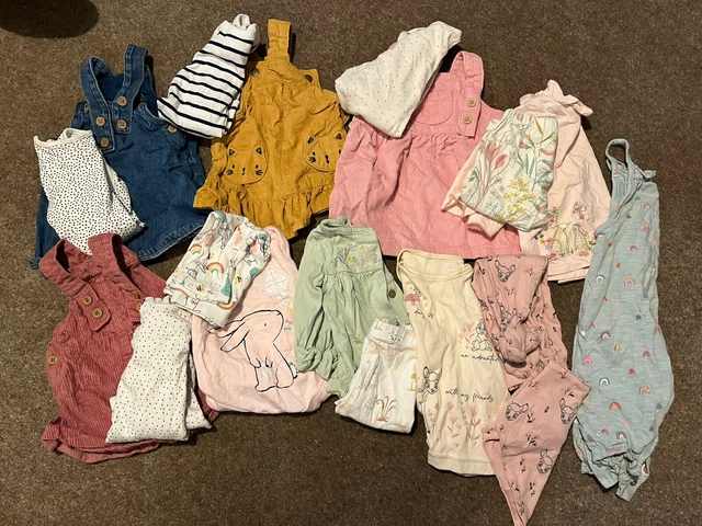 baby girls clothes bundle age 0-3 months