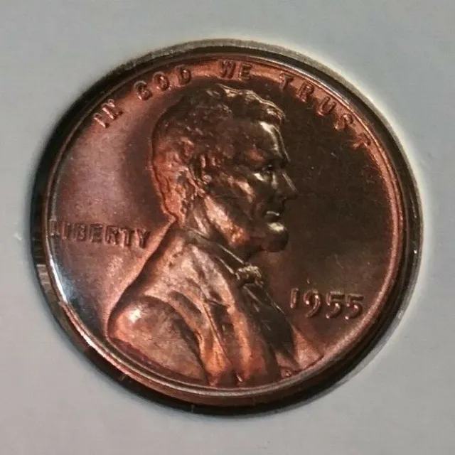 1955 Lincoln Wheat Cent  P - BU - Uncirculated