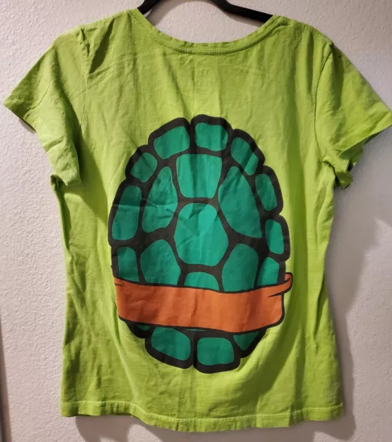mighty-fine Teenage Mutant Ninja Turtles Adult Costume T-Shirt, Men's, Size: 2XL, Brown