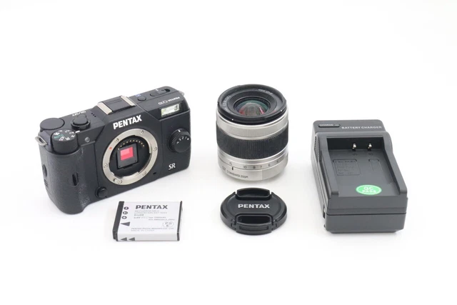 PENTAX Q10 BLACK + SMC PENTAX 5-15mm F/2.8-4.5 ED AL IF from Japan  