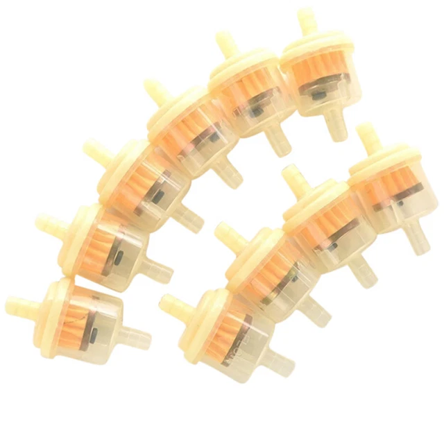 10x ATV Quad Petrol Gas Inline Fuel Filter Dirt Pit Bike Minimoto Motorcycl c.WR